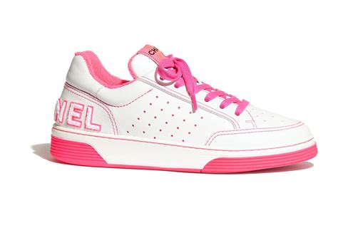 coco chanel sneakers pink